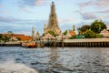 Wat Arun temple in Bangkok, Thailand.