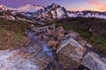 Beautiful landscape and waterfall