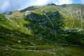 Beautiful landscape on the way to Omu Peak Royalty Free Stock Photo