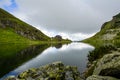 Beautiful landscape with Wildsee Lake Wildseelodersee and the Wildseeloderhaus