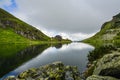 Beautiful landscape with Wildsee Lake Wildseelodersee and the Wildseeloderhaus