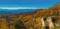 Beautiful landscape in the woods of Russia. Indian summer, beaut