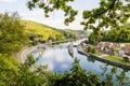 Beautiful landscape of Yvoir, Belgium. Royalty Free Stock Photo