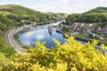 Beautiful landscape of Yvoir, Belgium. Royalty Free Stock Photo