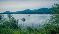 Beautiful landscapes around ketchikan and tongass forest in alas