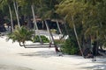 Beautiful landscapes on beach in Thailand