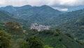 Beautiful landscapes of the department of Quindio Royalty Free Stock Photo