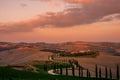 Beautiful landscapes of Tuscany Royalty Free Stock Photo