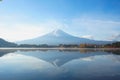 Beautiful landscapes view Mt.Fuji of Japan in the morning