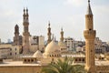 the beautiful lanscape of al-azhar mosque at cairo