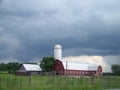 Beautiful Large Vermont Barn Royalty Free Stock Photo