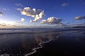 Beautiful late afternoon on the beach