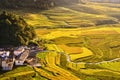 Terrace at guizhou china Royalty Free Stock Photo