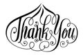 Thank You Butterfly Lettering SVG