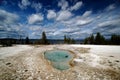 Beautiful light Blue Yellowstone Hot Spring