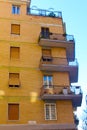 Beautiful light brown building in the heart of Italy.