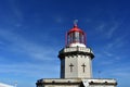 Beautiful Lighthouse with a Cross Design in the Azores