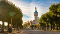 Beautiful Lighthouse in Sopot at morning, Poland.