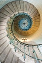 Beautiful lighthouse staircase Royalty Free Stock Photo