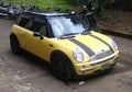 Mini Coopers Model Lime Yellow