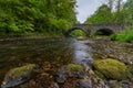 A bridge over the river Brathay