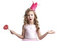 Little candy princess Royalty Free Stock Photo
