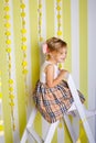 Beautiful little girl. Royalty Free Stock Photo