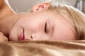 Beautiful little girl sleeping Royalty Free Stock Photo