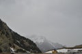 Beautiful Little Snow Mountains At The Ski Resort Aramon Cerler. Travel, Landscapes, Nature. December 27, 2014. Cerler, Huesca, Royalty Free Stock Photo