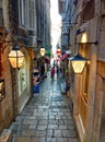 Beautiful little streets in Dubrovnik