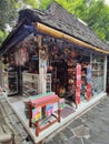 Beautiful little traditional local shop at the art market