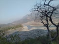 Beautiful location on the bank of Ravi river in India where the end of jammu& Kashmir and Himachal Pradesh