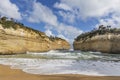 The beautiful Loch Ard Gorge in the Port Campbell National Park along the Great Ocean Road, Australia