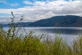 Beautiful Loch Ness in the Scottish highlands Royalty Free Stock Photo
