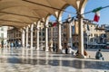 The beautiful Loggia di San Giovanni in the historic center of Udine, Friuli Venezia Giulia, Italy Royalty Free Stock Photo