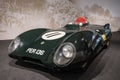 Beautiful Lotus Eleven 11 XII competition, a green single-seater from Le Mans