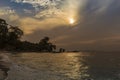 Beautiful lovely beach at Pattaya norht, Thailand