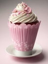 Beautiful and Lovely Pink Cupcakes