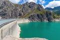 Luenersee in the the Raetikon Mountains, Brandnertal, Vorarlberg, Austria