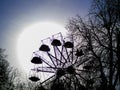 Beautiful luna-park in belgrade kalemegdan