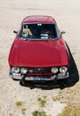 Beautiful luxury vintage car Alfa Romeo 2000
