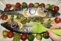 Beautiful mackerel Royalty Free Stock Photo