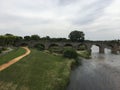 Beautiful Carcassonne and Bridge In France