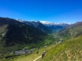 Beautiful Mountain Valley in Spain