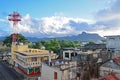 Beautiful Mahebourg town view taken from a Guest House Balcony in Early morning