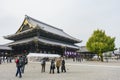 The beautiful main building of Higashi Hongan-ji