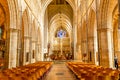 Inside the Southwark Cathedral in London