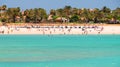 Main beach in Caleta de Fuste, Fuerteventura, Spain