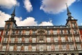 Beautiful main square in Madrid called Plaza Mayor