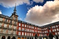 Beautiful main square in Madrid called Plaza Mayor